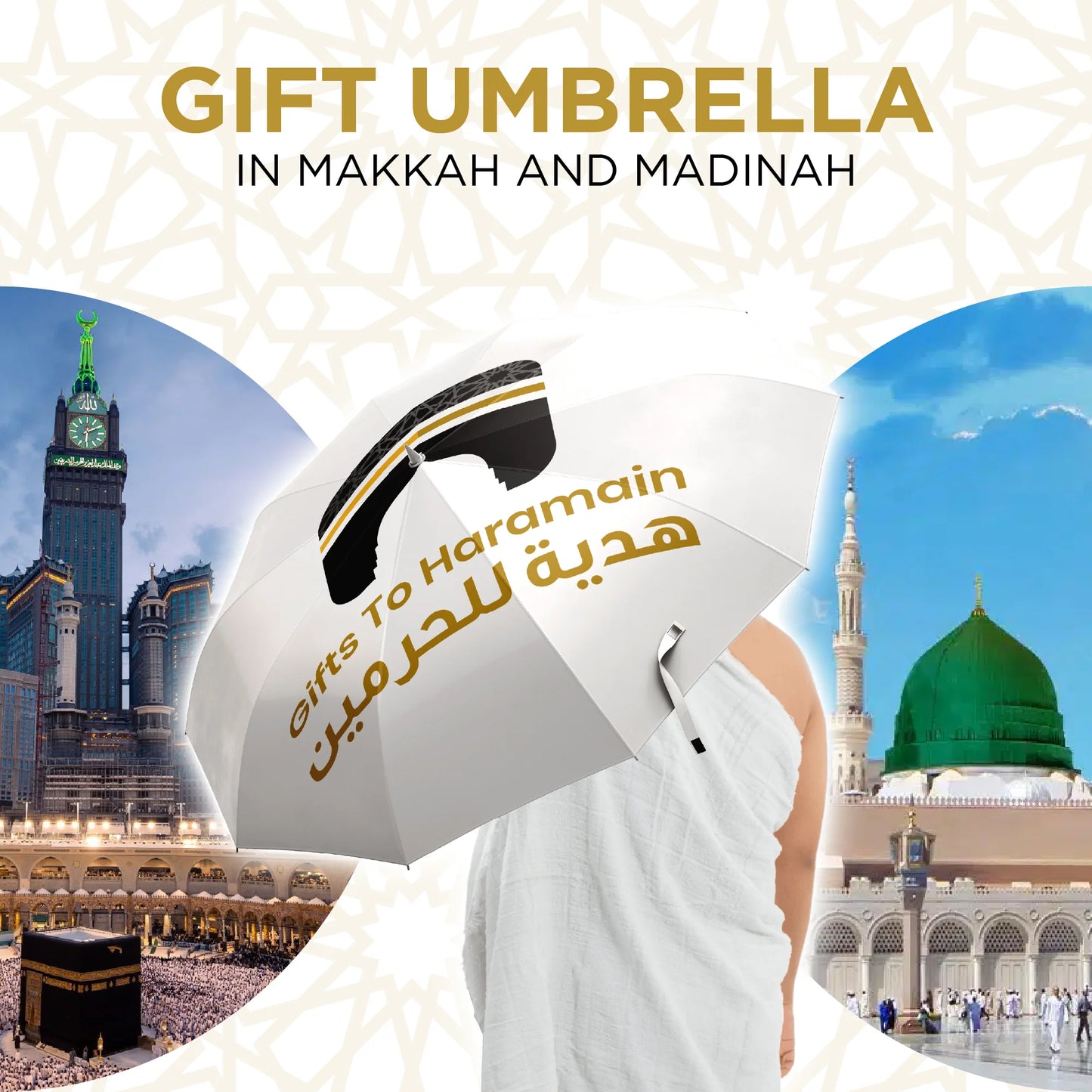 Sponsor an Umbrella for Pilgrims in Makkah & Madinah