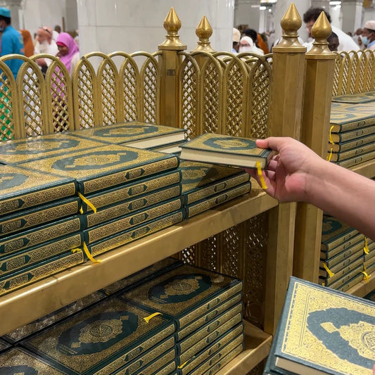 Sponsor Qurans in Makkah & Madinah